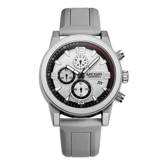 Montre en Silicone Gris  MEGIR Fun