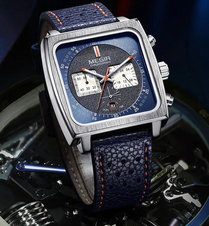Montre en Cuir Rythmée   MEGIR Tempo
