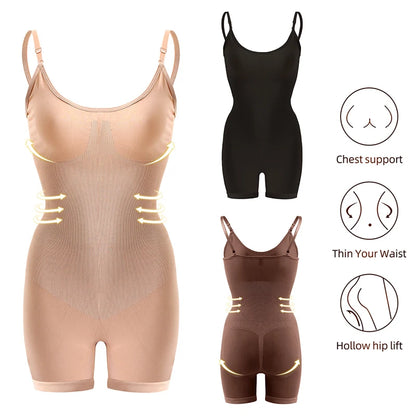 Body gainant short sans coutures