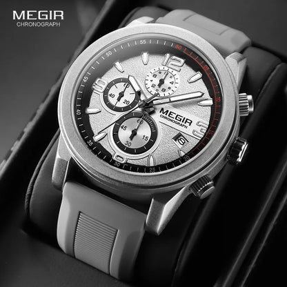Montre en Silicone Gris  MEGIR Fun