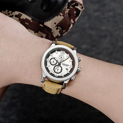 Montre en Cuir Premium  MEGIR As