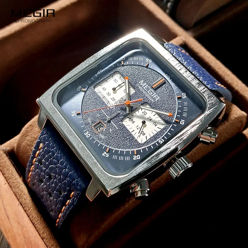 Montre en Cuir Rythmée   MEGIR Tempo