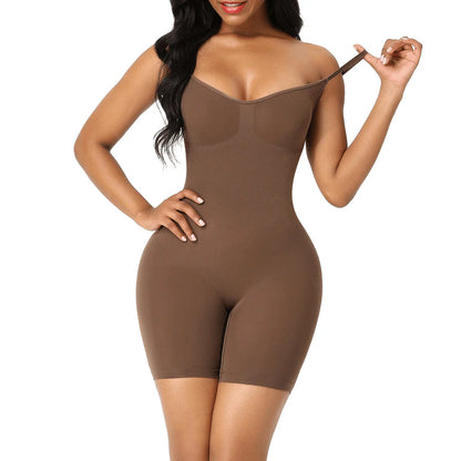 Body gainant short sans coutures